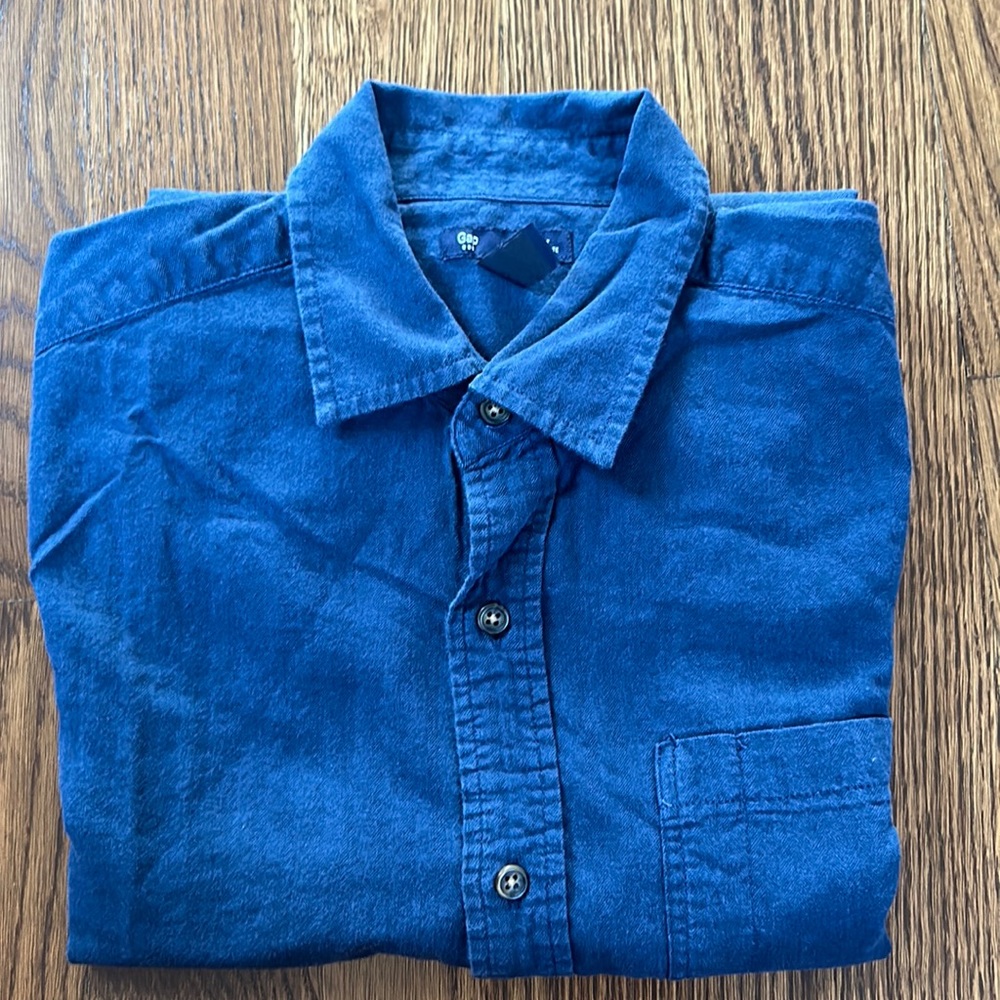 Flannel button down